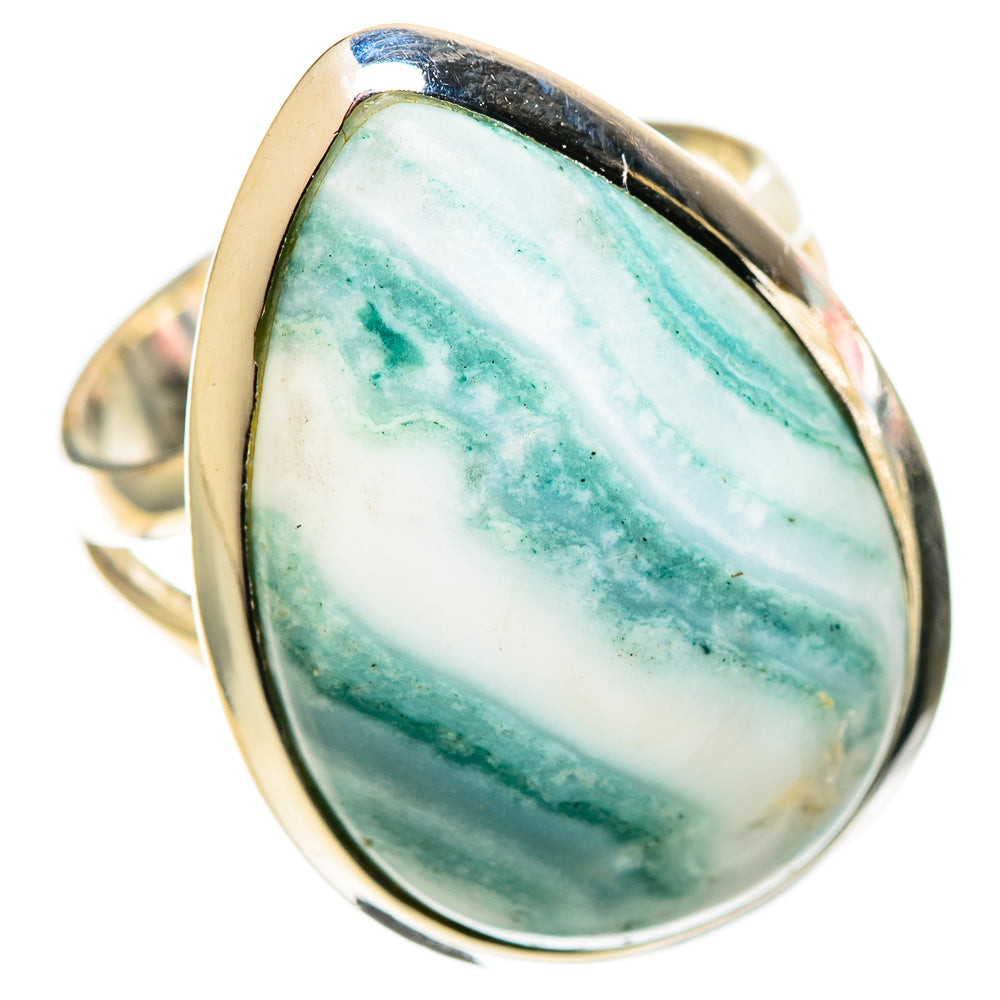 Ocean Jasper Rings handcrafted by Anasilvercos - RING109026 - Photo 2