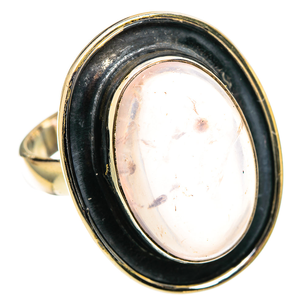 Rose Quartz Rings handcrafted by Anasilvercos - RING109032 - Photo 2