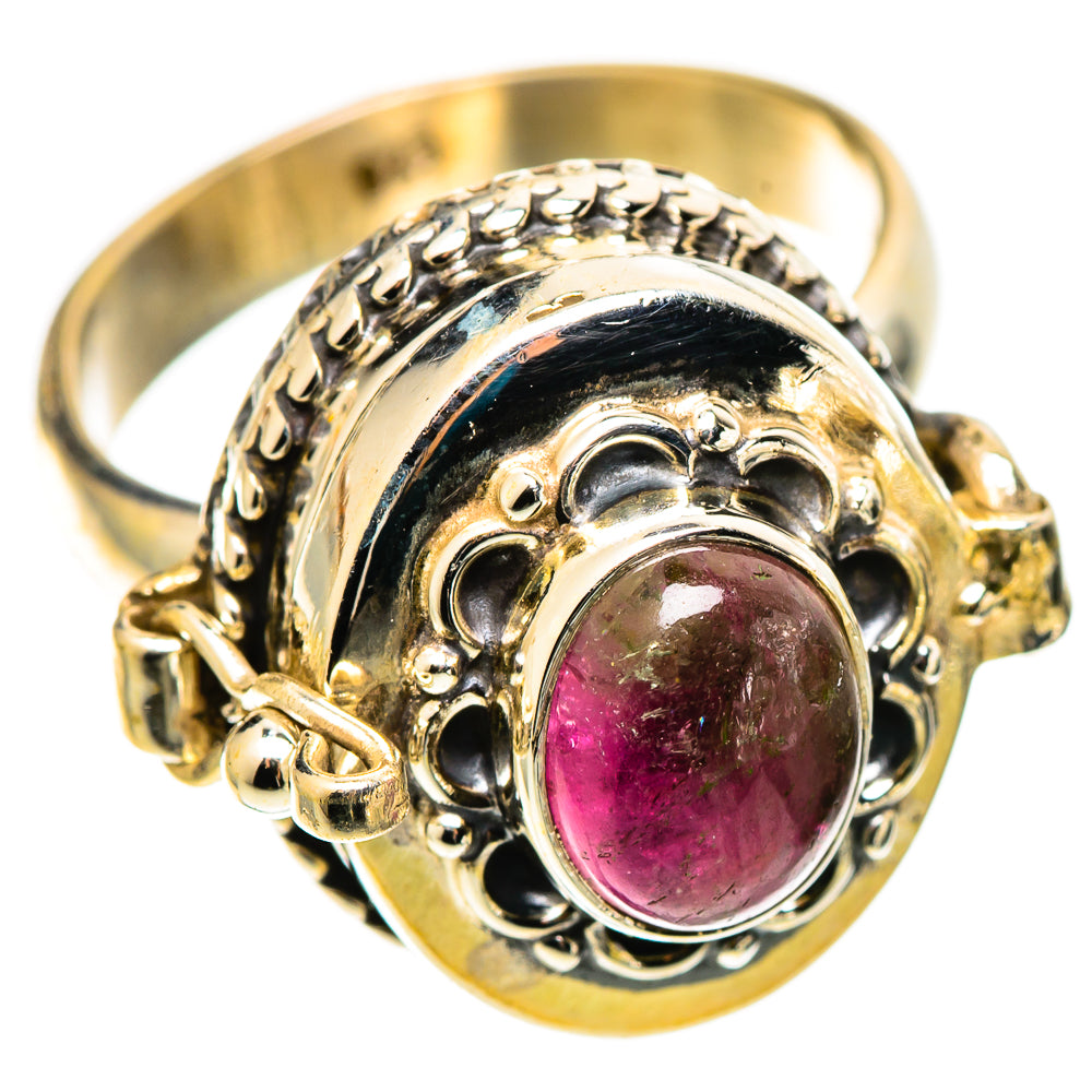 Pink Tourmaline Rings handcrafted by Anasilvercos - RING109044 - Photo 2