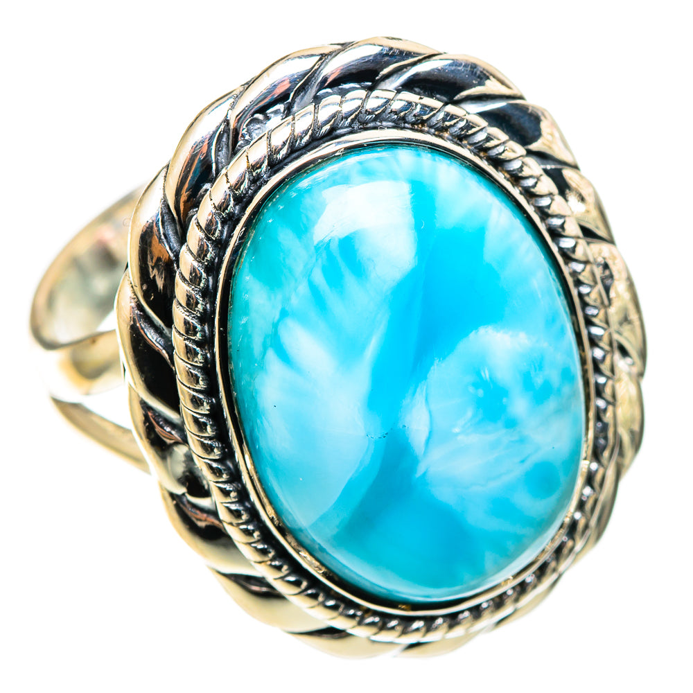 Larimar Rings handcrafted by Anasilvercos - RING109045 - Photo 2