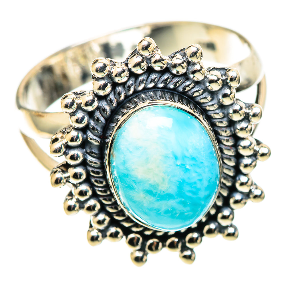 Larimar Rings handcrafted by Anasilvercos - RING109049 - Photo 2
