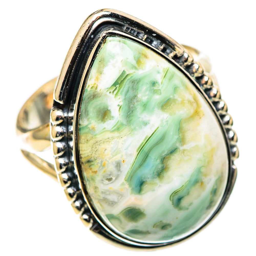 Ocean Jasper Rings handcrafted by Anasilvercos - RING109053 - Photo 2