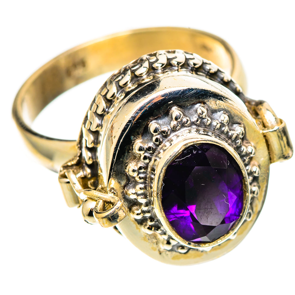 Amethyst Rings handcrafted by Anasilvercos - RING109062 - Photo 2