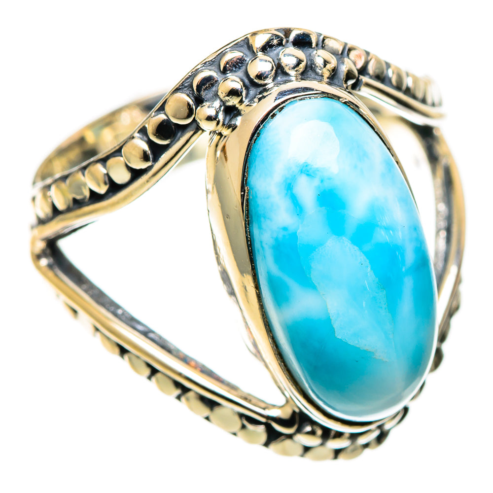 Larimar Rings handcrafted by Anasilvercos - RING109077 - Photo 2