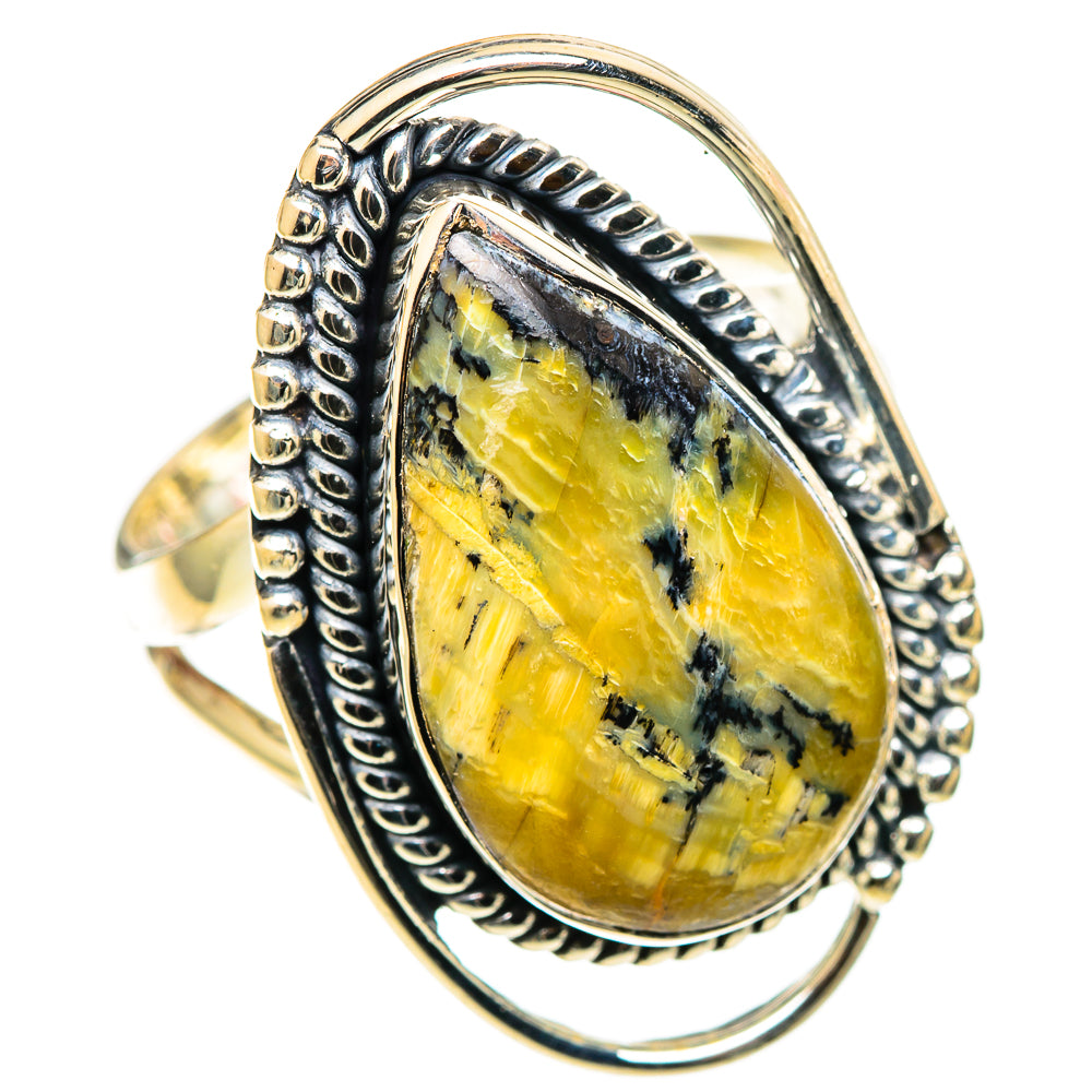 Dendritic Agate Rings handcrafted by Anasilvercos - RING109083 - Photo 2