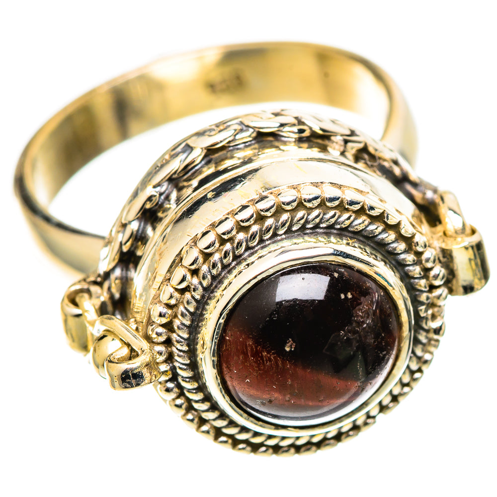 Red Tiger Eye Rings handcrafted by Anasilvercos - RING109085 - Photo 2