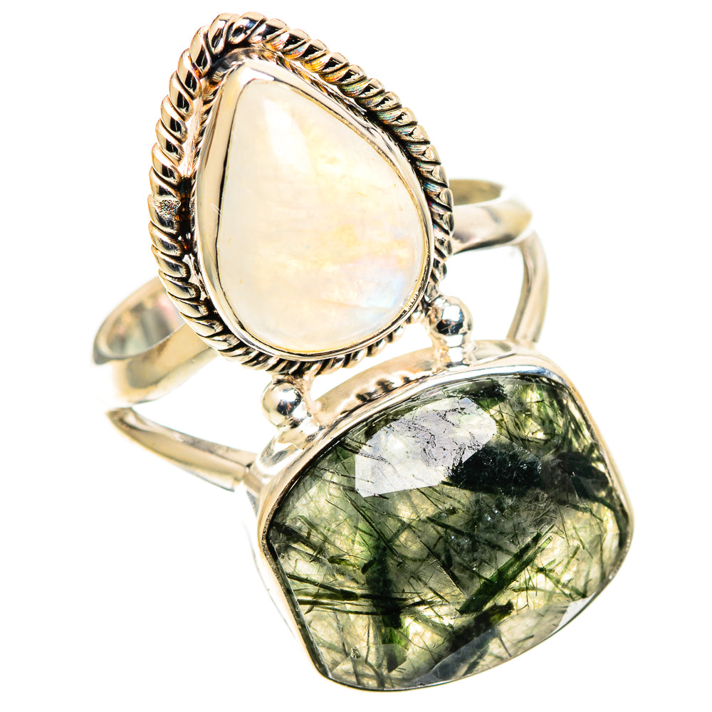 Tourmalinated Quartz Rings handcrafted by Anasilvercos - RING109093 - Photo 2