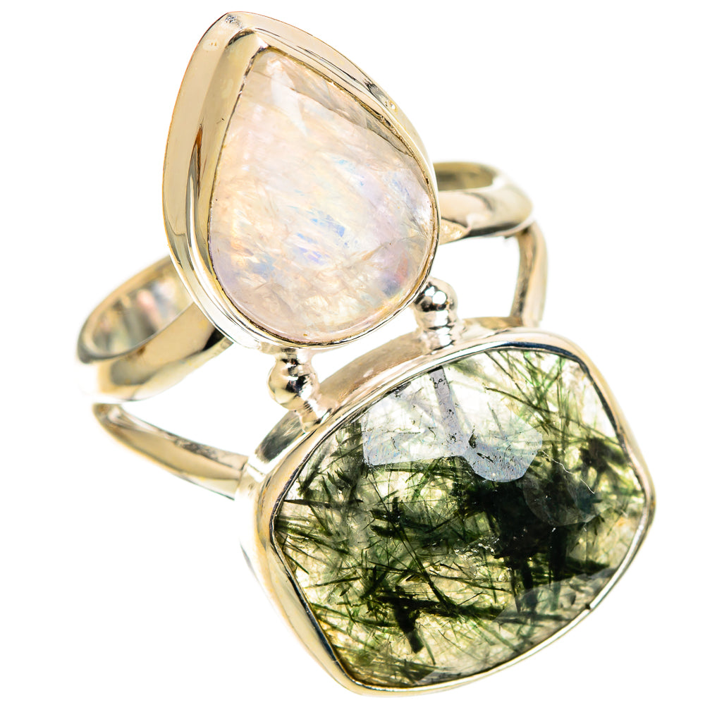 Tourmalinated Quartz Rings handcrafted by Anasilvercos - RING109094 - Photo 2