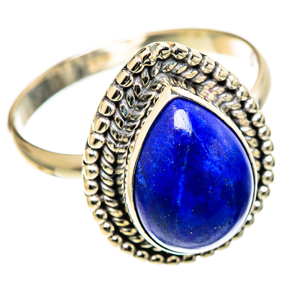 Lapis Lazuli Rings handcrafted by Anasilvercos - RING109103 - Photo 2