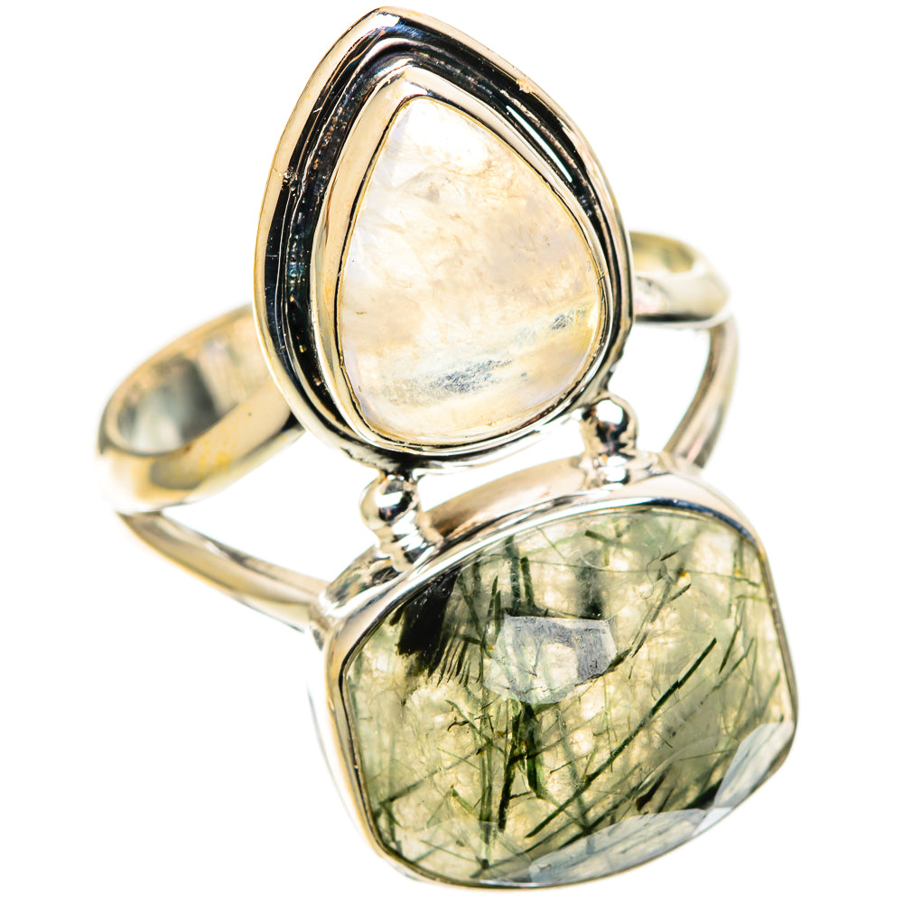 Tourmalinated Quartz Rings handcrafted by Anasilvercos - RING109118 - Photo 2