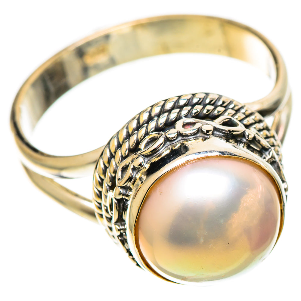 Cultured Pearl Rings handcrafted by Anasilvercos - RING109121 - Photo 2
