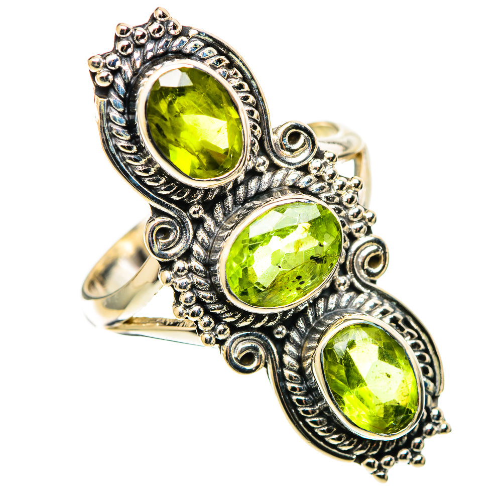 Peridot Rings handcrafted by Anasilvercos - RING109143 - Photo 2