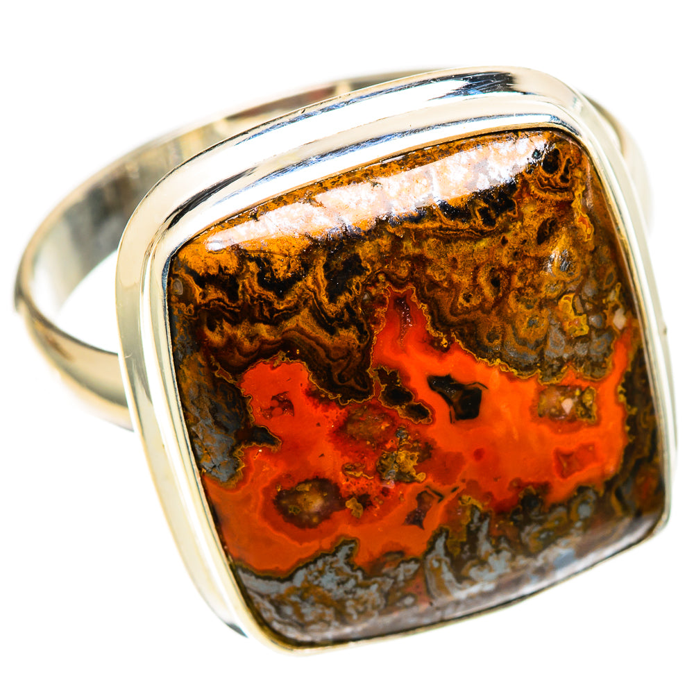 Moroccan Agate Rings handcrafted by Anasilvercos - RING109149 - Photo 2