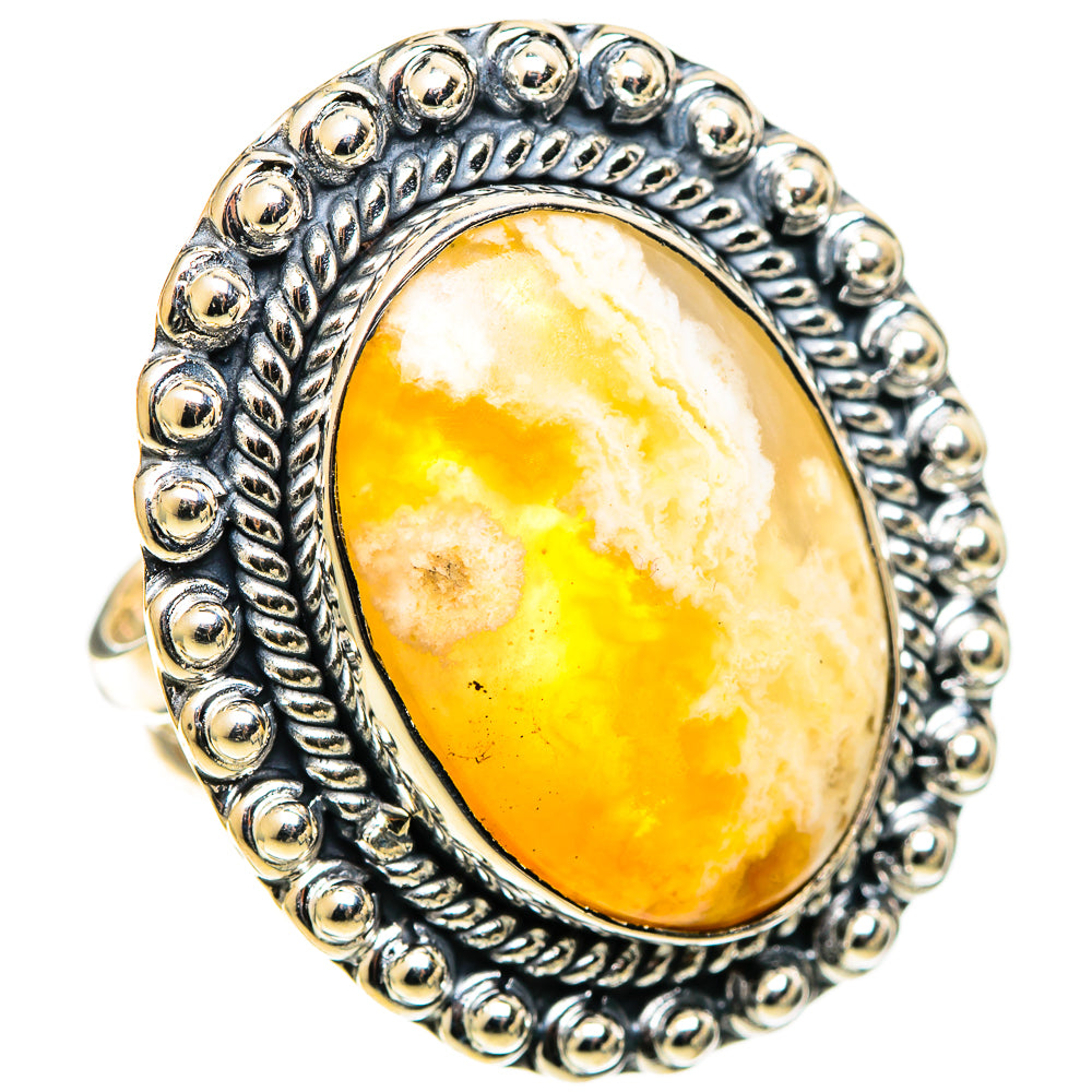 Plume Agate Rings handcrafted by Anasilvercos - RING109154 - Photo 2