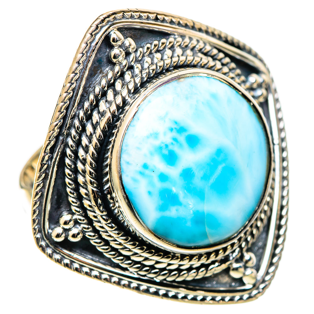 Larimar Rings handcrafted by Anasilvercos - RING109178 - Photo 2