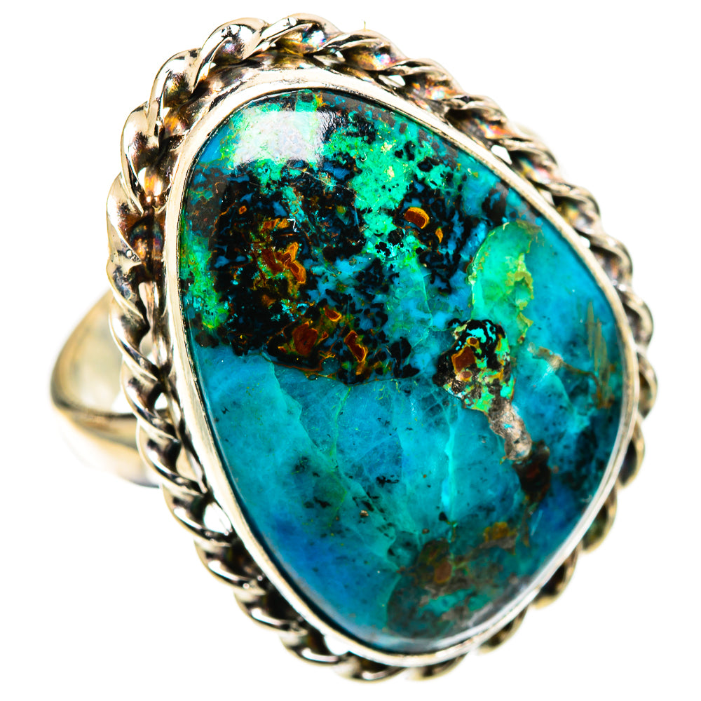 Chrysocolla Rings handcrafted by Anasilvercos - RING109179 - Photo 2