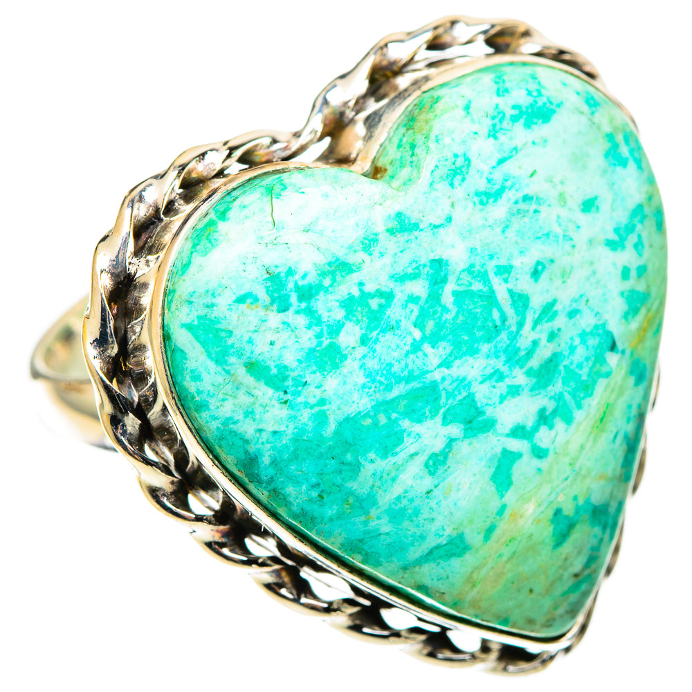 Amazonite Rings handcrafted by Anasilvercos - RING109187 - Photo 2