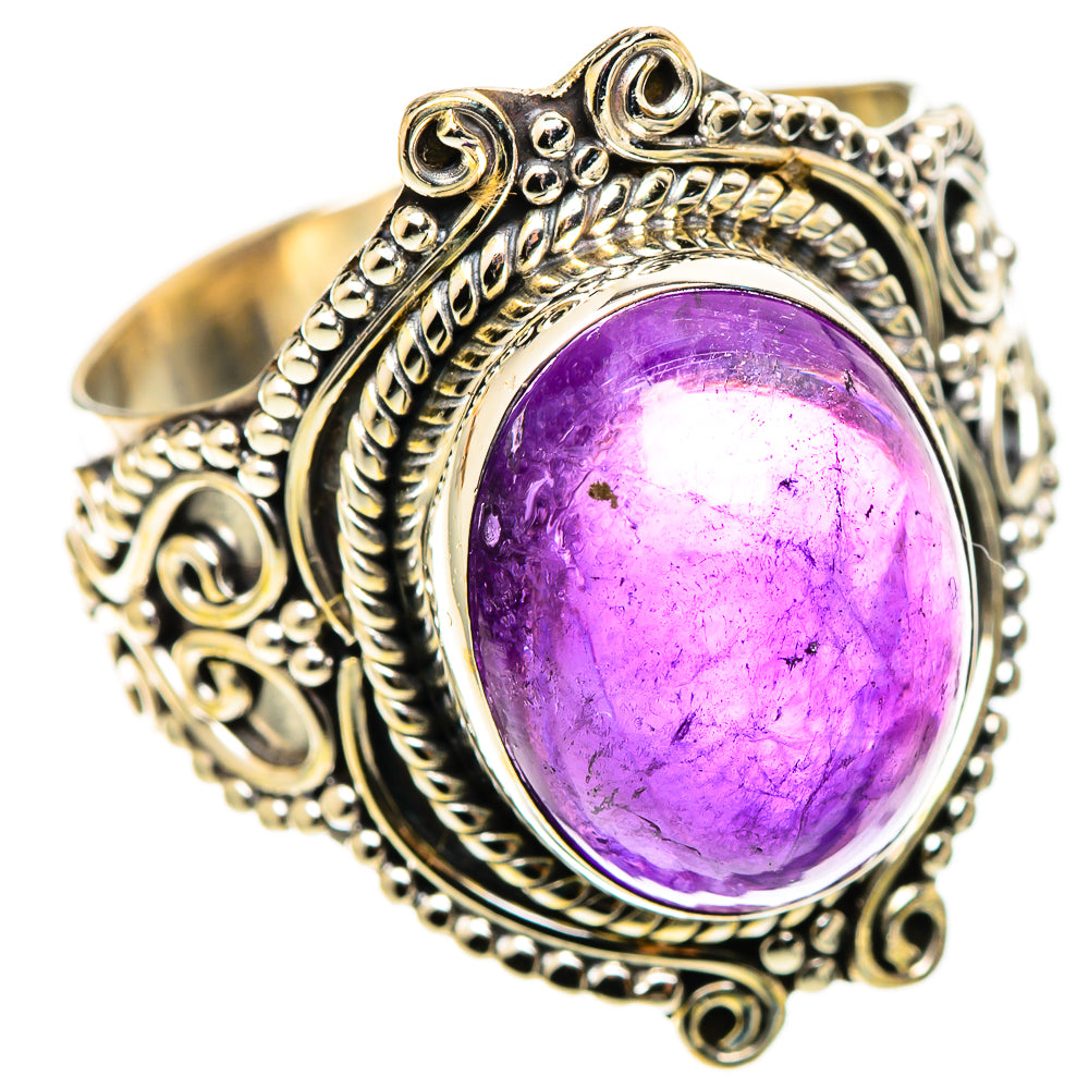 Amethyst Rings handcrafted by Anasilvercos - RING109200 - Photo 2