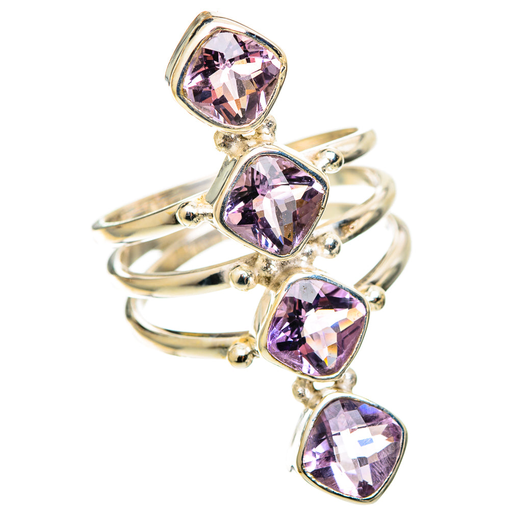 Amethyst Rings handcrafted by Anasilvercos - RING109201 - Photo 2