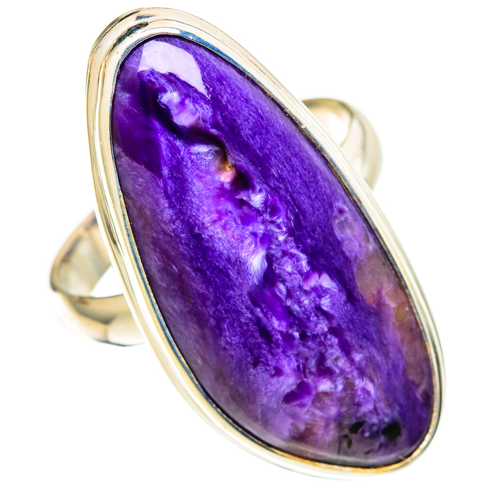 Charoite Rings handcrafted by Anasilvercos - RING109202 - Photo 2
