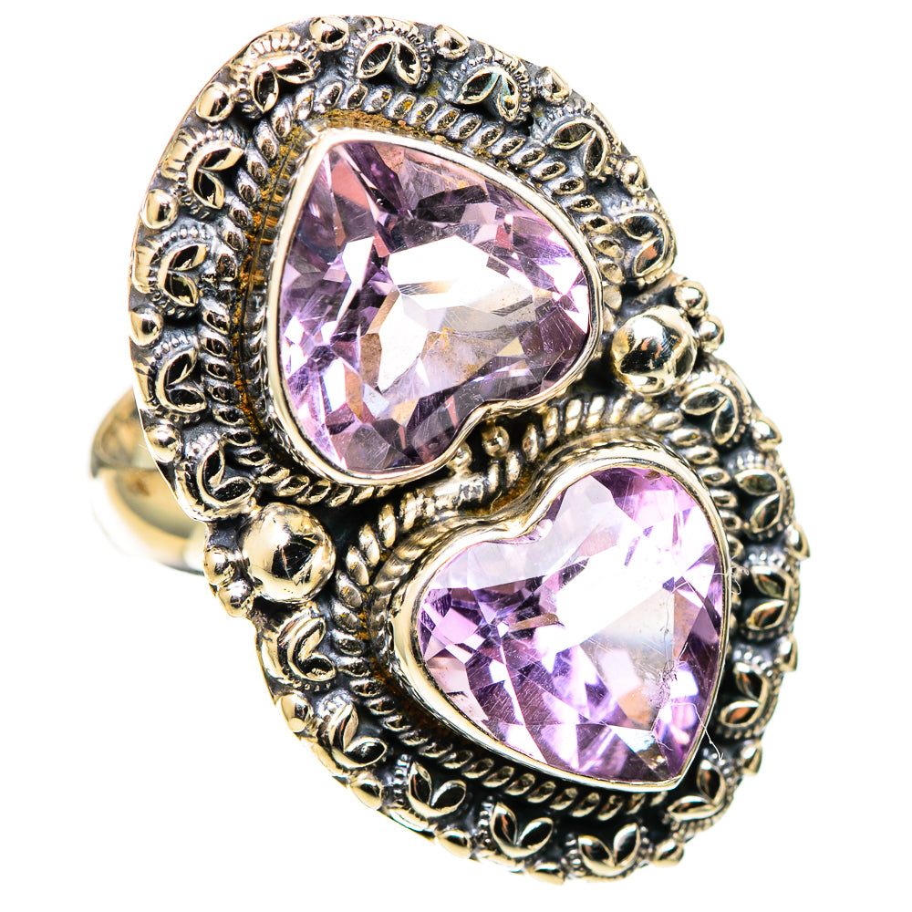 Amethyst Rings handcrafted by Anasilvercos - RING109203 - Photo 2