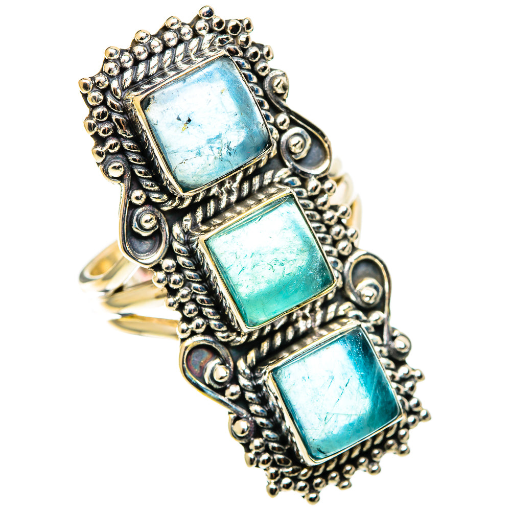 Apatite Rings handcrafted by Anasilvercos - RING109218 - Photo 2