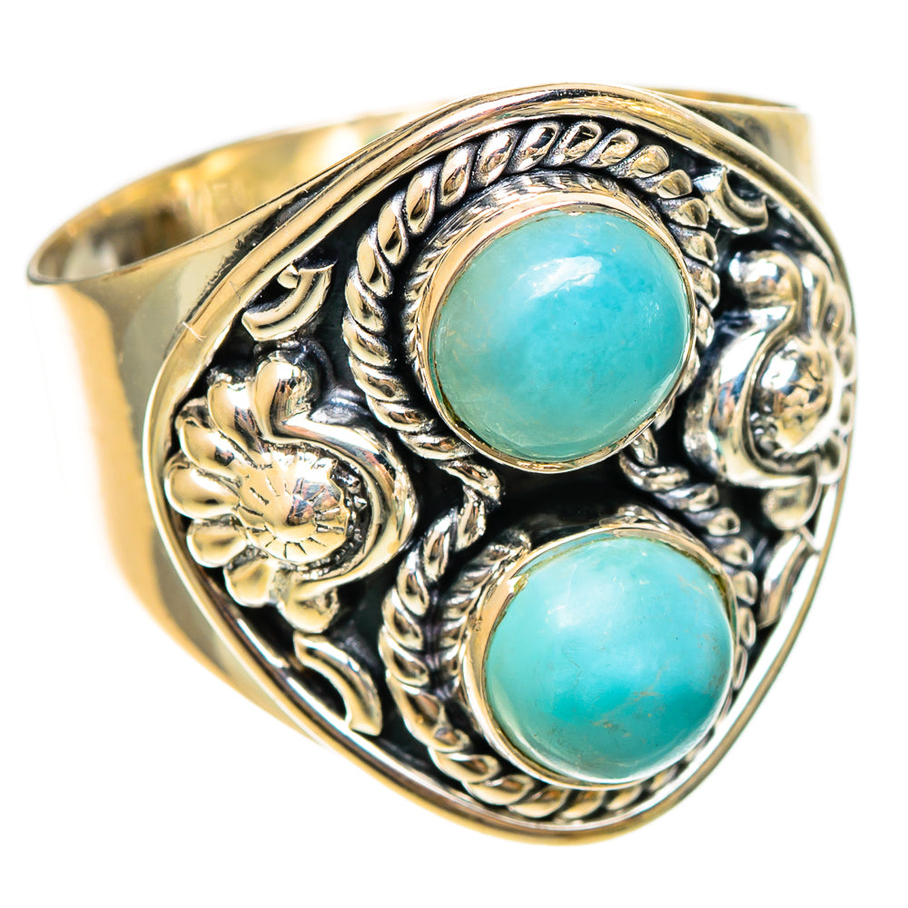 Larimar Rings handcrafted by Anasilvercos - RING109227 - Photo 2