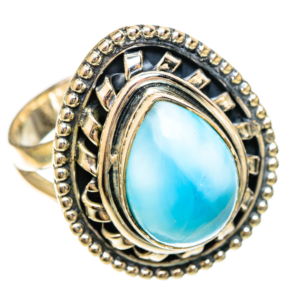 Larimar Rings handcrafted by Anasilvercos - RING109228 - Photo 2
