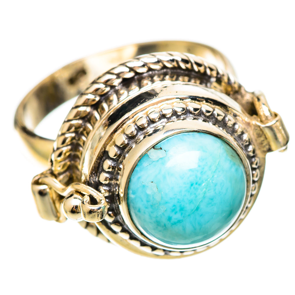 Larimar Rings handcrafted by Anasilvercos - RING109231 - Photo 2