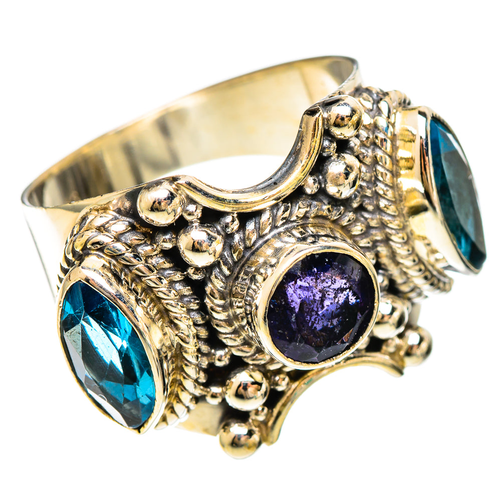 Violet Spinel Rings handcrafted by Anasilvercos - RING109232 - Photo 2