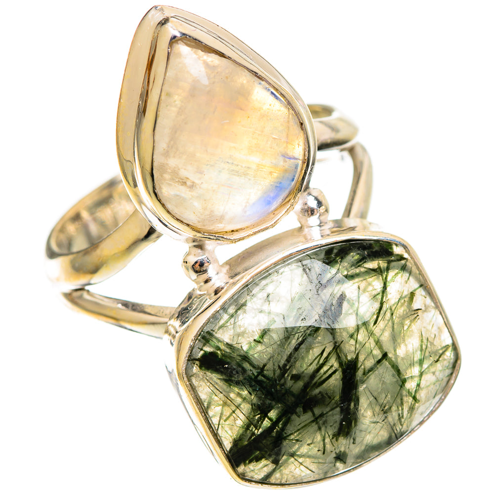 Tourmalinated Quartz Rings handcrafted by Anasilvercos - RING109243 - Photo 2