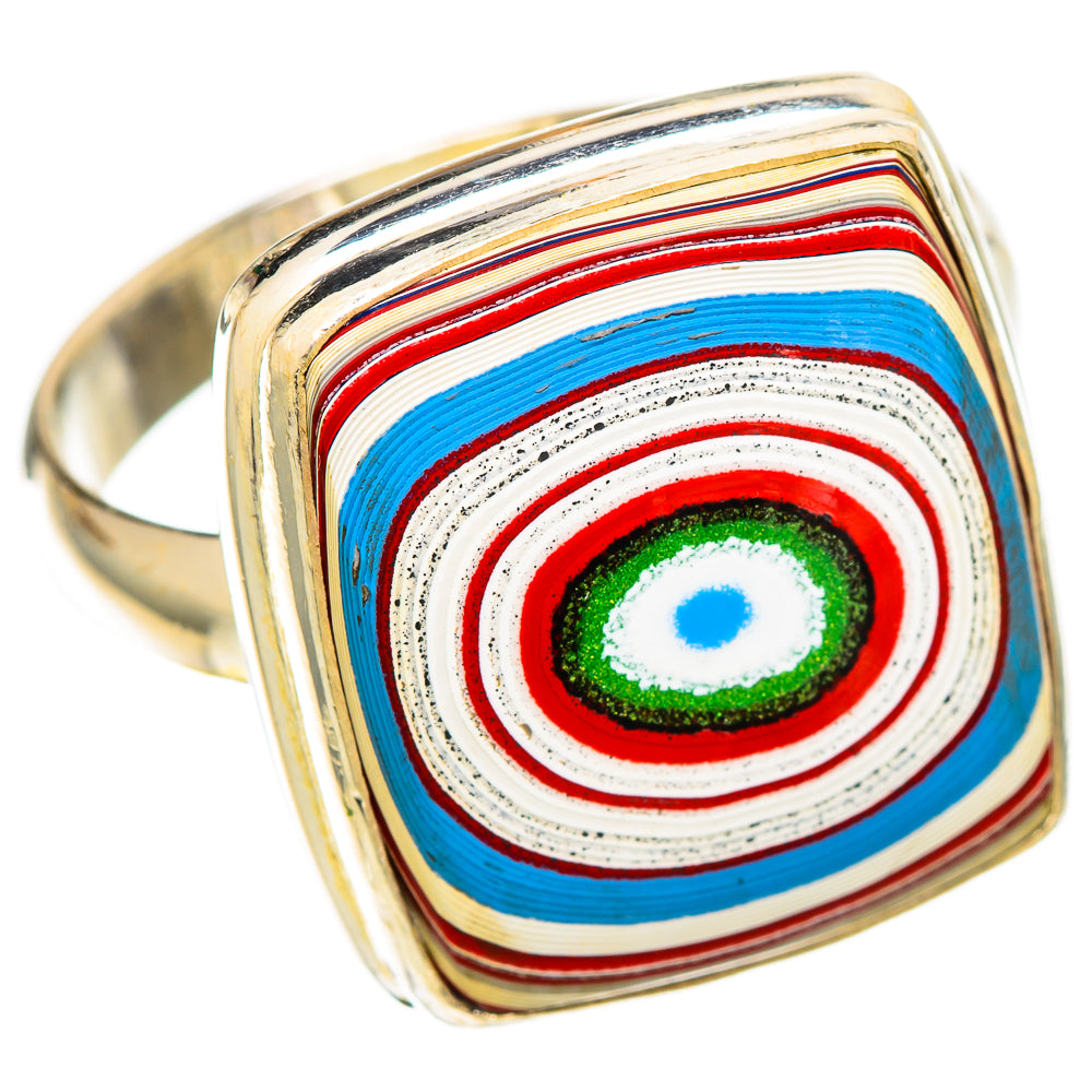 Fordite Rings handcrafted by Anasilvercos - RING109254 - Photo 2