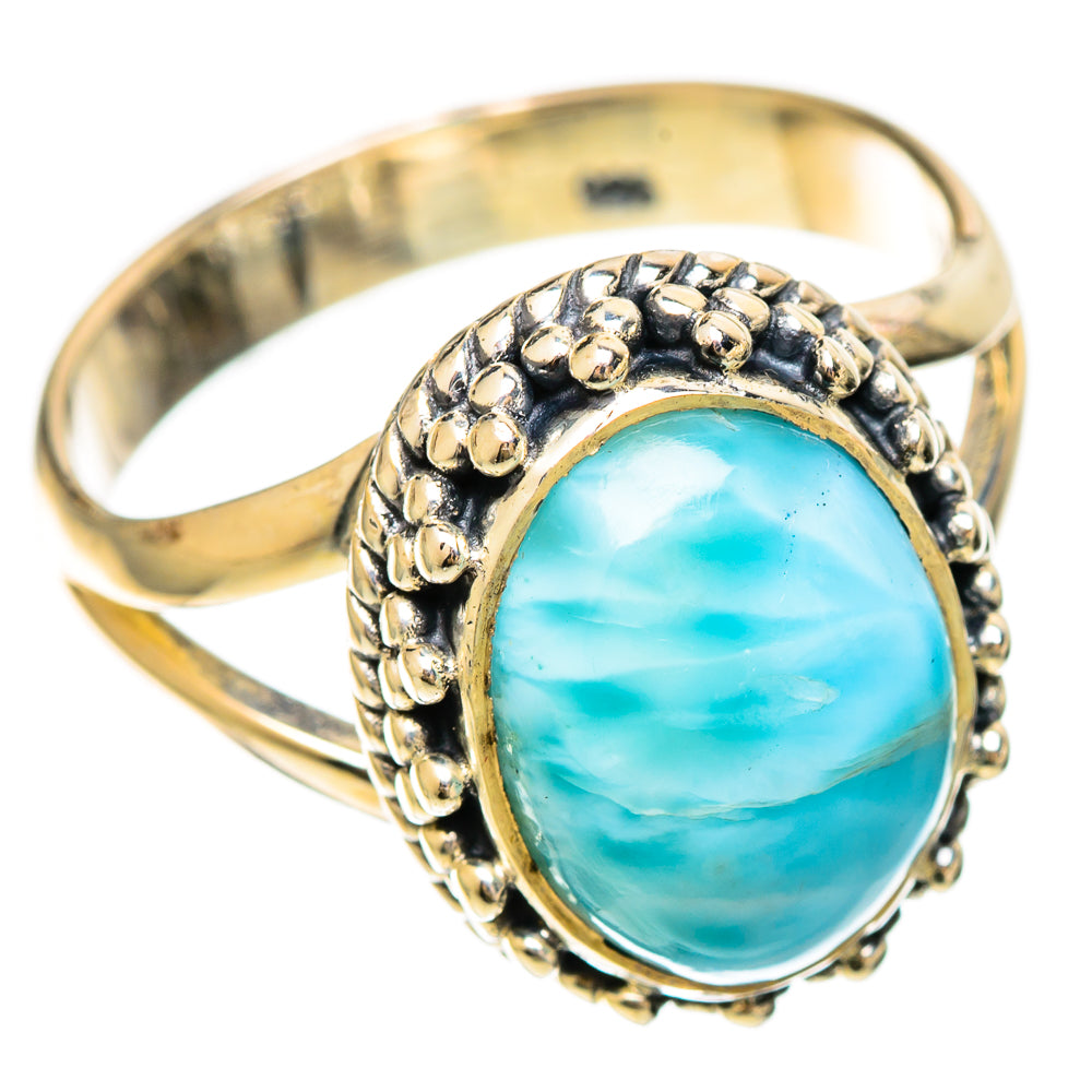 Larimar Rings handcrafted by Anasilvercos - RING109256 - Photo 2