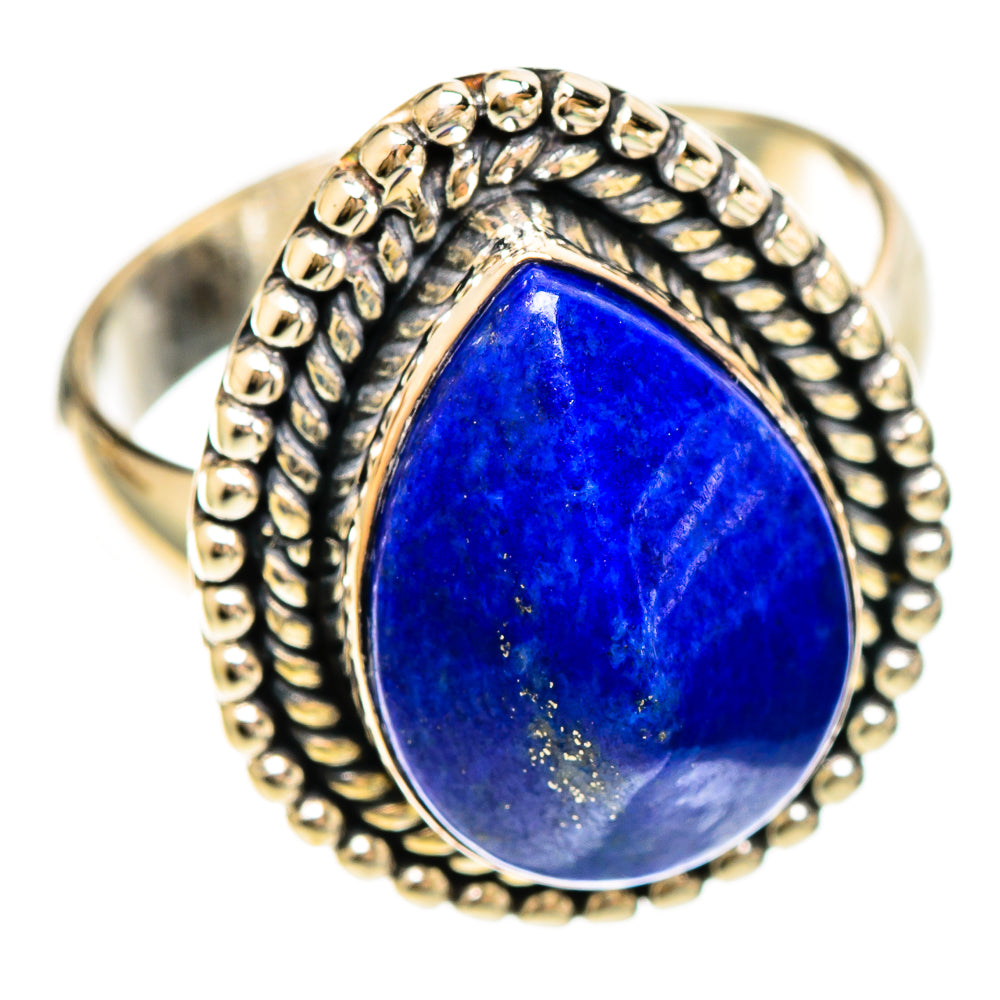 Lapis Lazuli Rings handcrafted by Anasilvercos - RING109257 - Photo 2