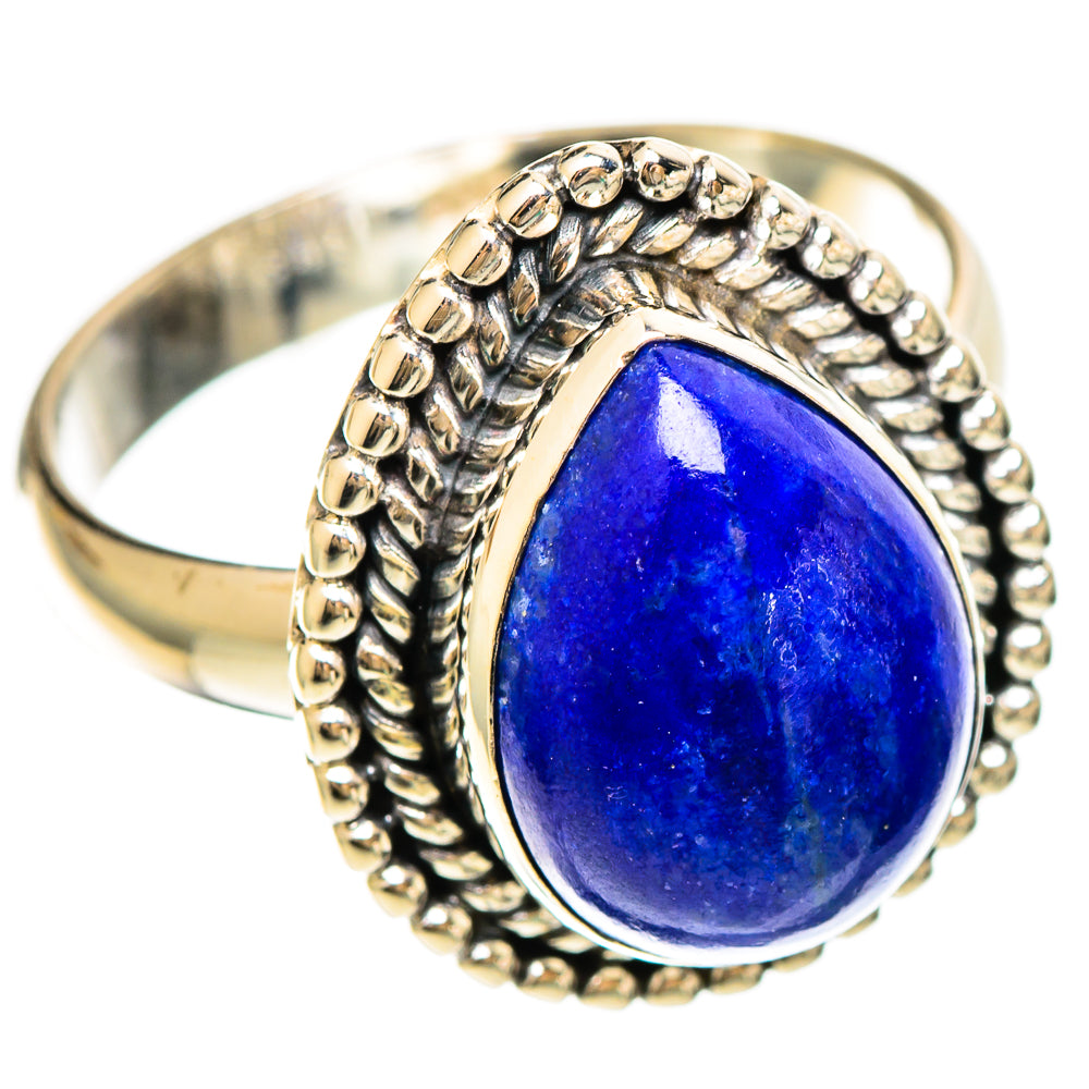 Lapis Lazuli Rings handcrafted by Anasilvercos - RING109262 - Photo 2