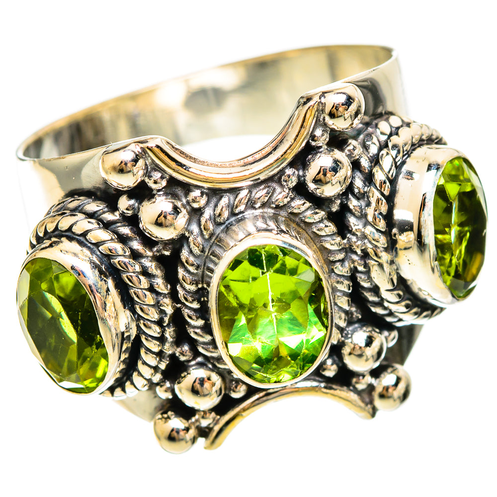Peridot Rings handcrafted by Anasilvercos - RING109264 - Photo 2