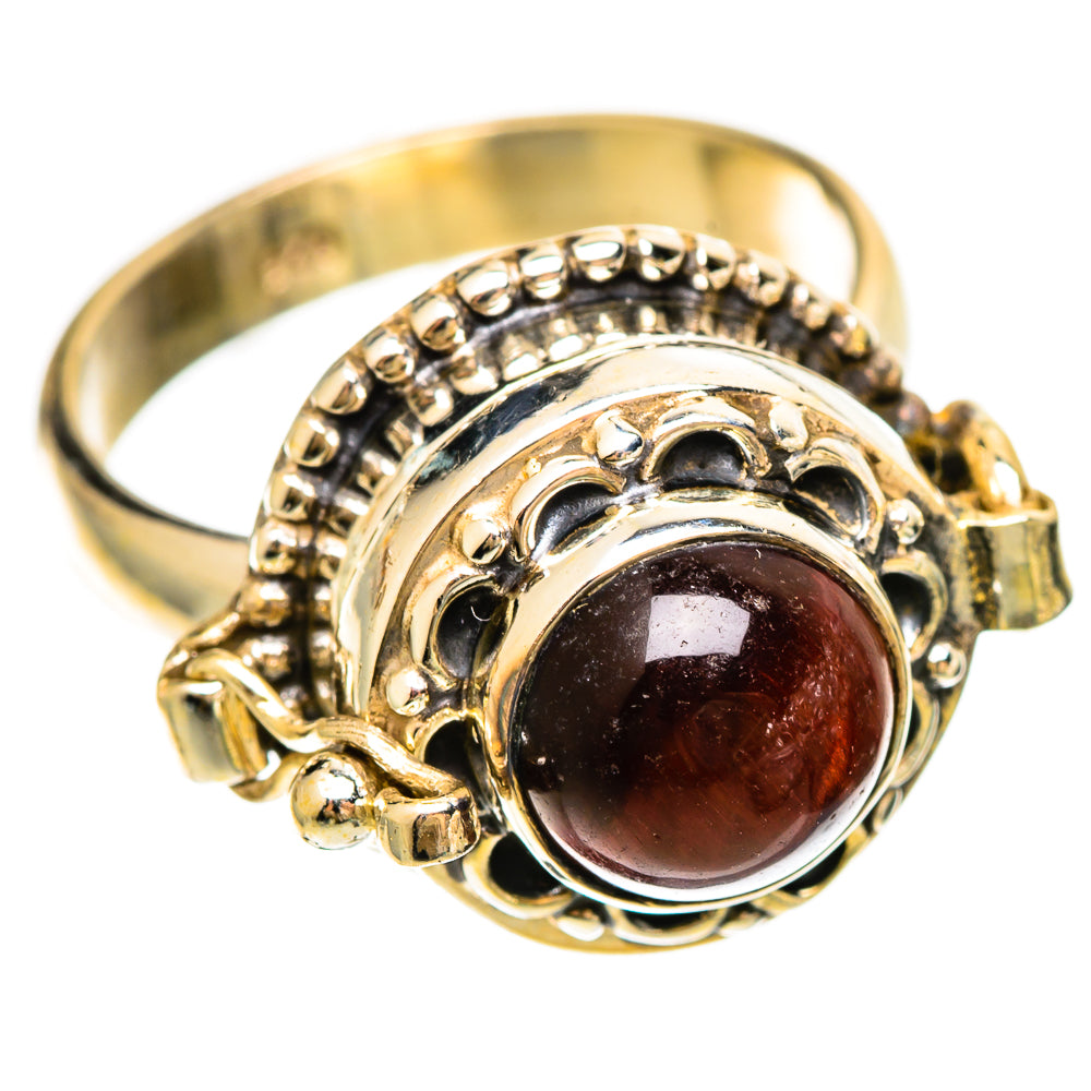 Red Tiger Eye Rings handcrafted by Anasilvercos - RING109268 - Photo 2