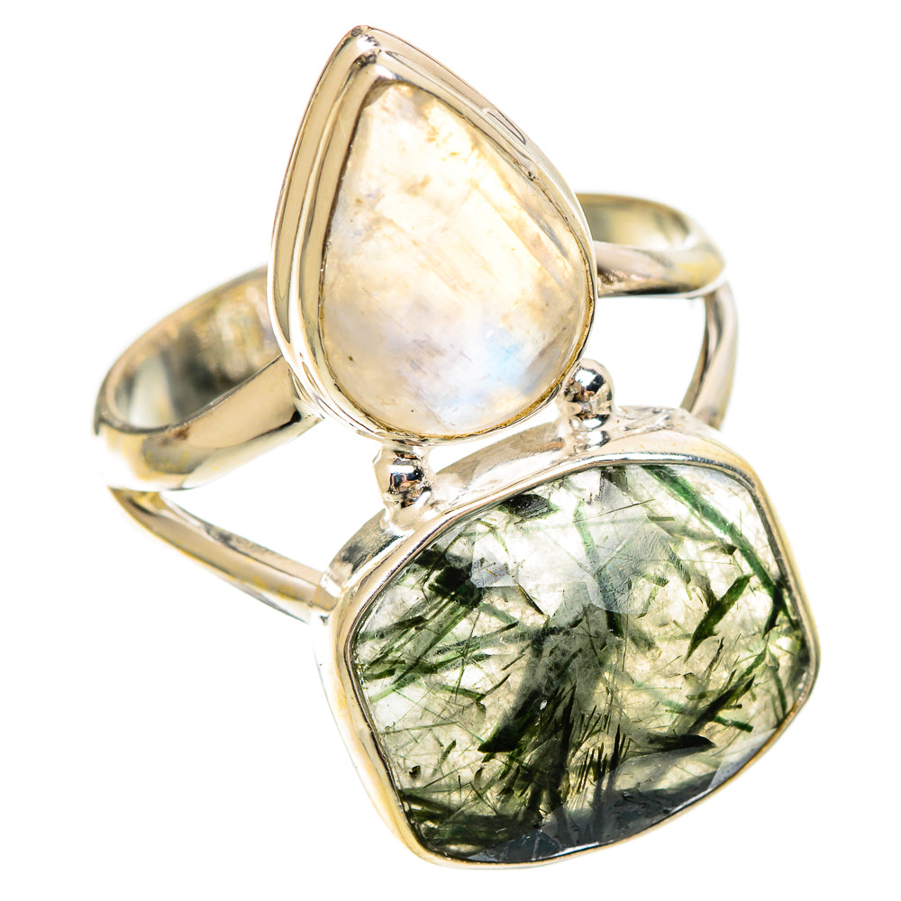 Tourmalinated Quartz Rings handcrafted by Anasilvercos - RING109277 - Photo 2
