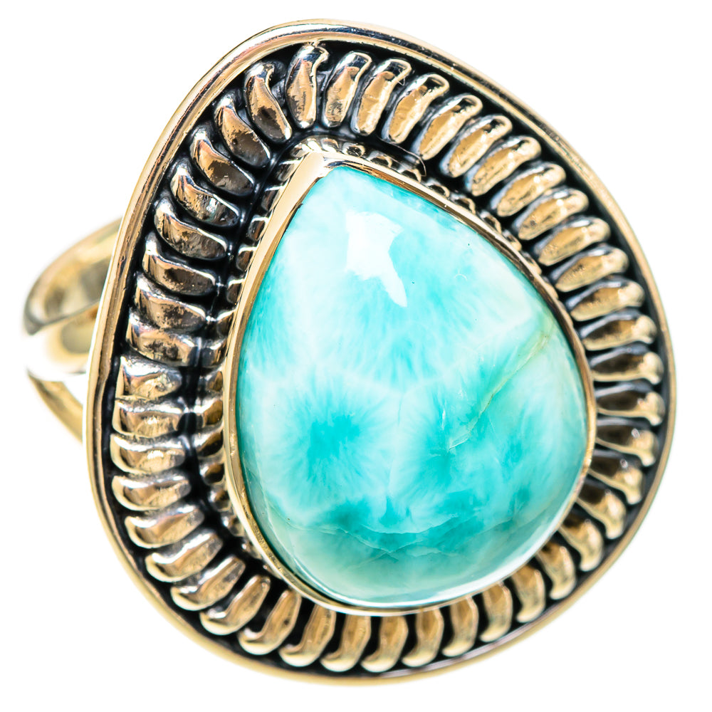 Larimar Rings handcrafted by Anasilvercos - RING109294 - Photo 2