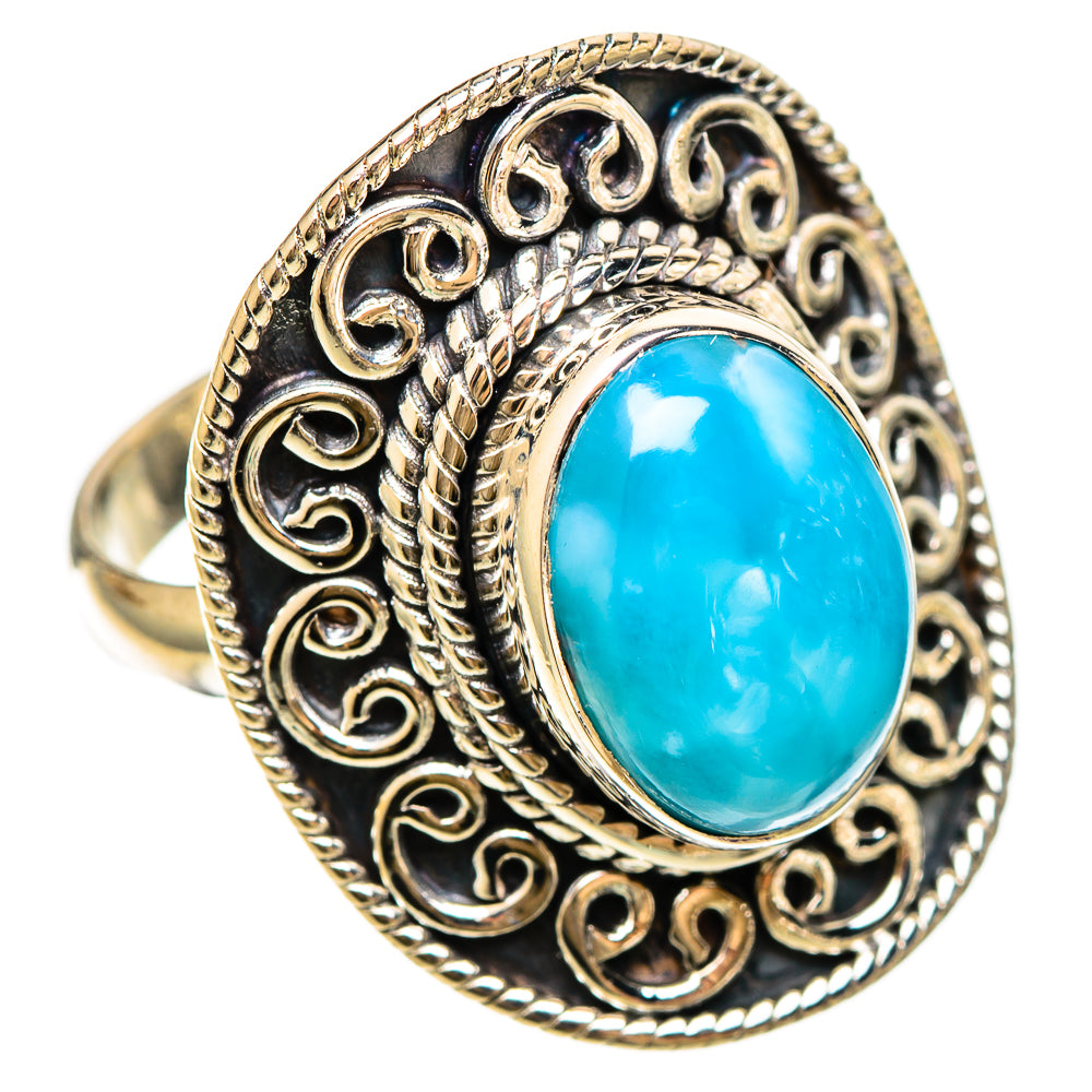 Larimar Rings handcrafted by Anasilvercos - RING109296 - Photo 2