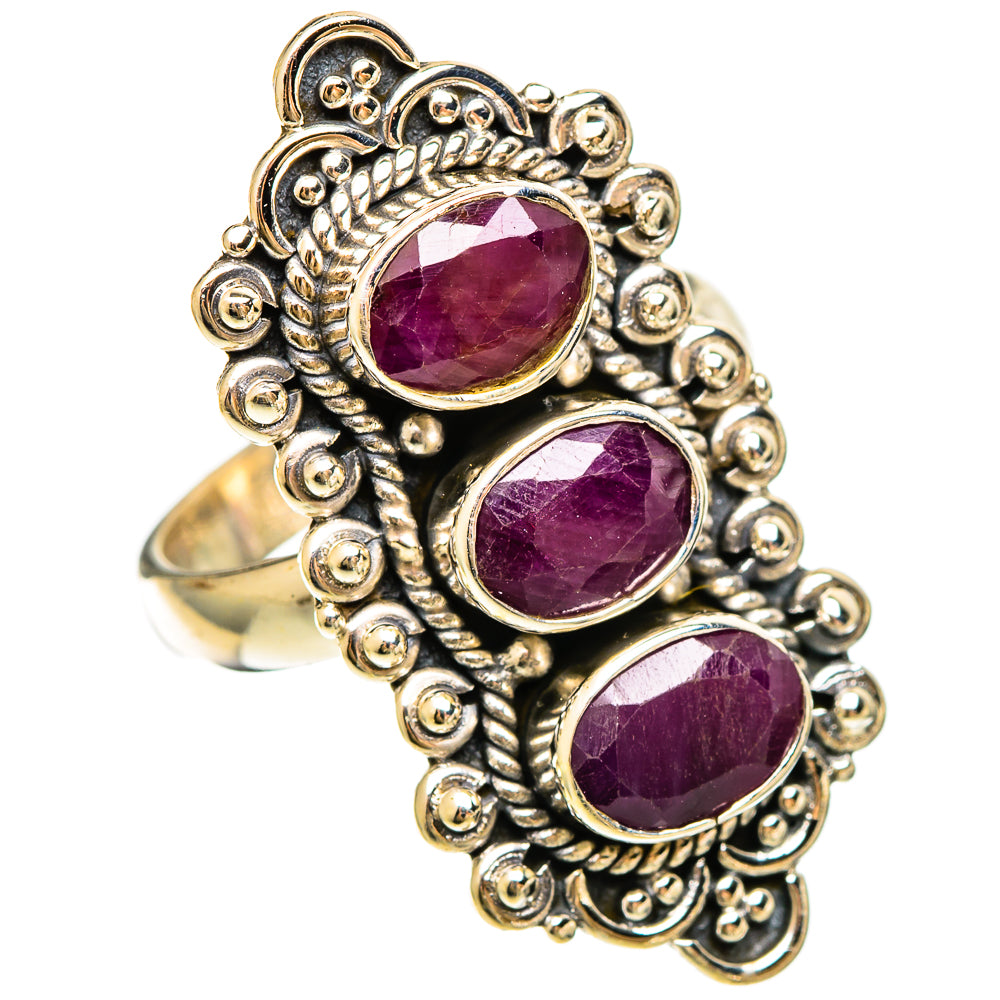 Ruby Rings handcrafted by Anasilvercos - RING109302 - Photo 2