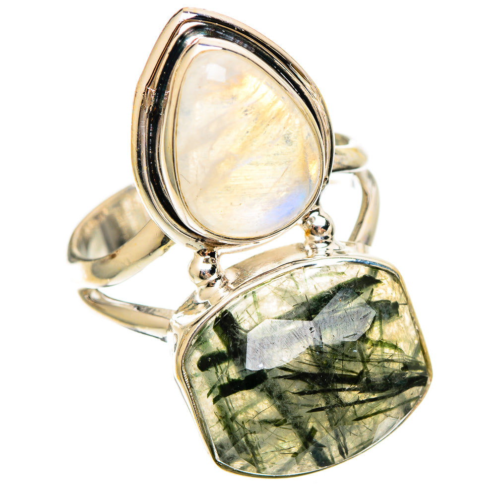 Tourmalinated Quartz Rings handcrafted by Anasilvercos - RING109309 - Photo 2