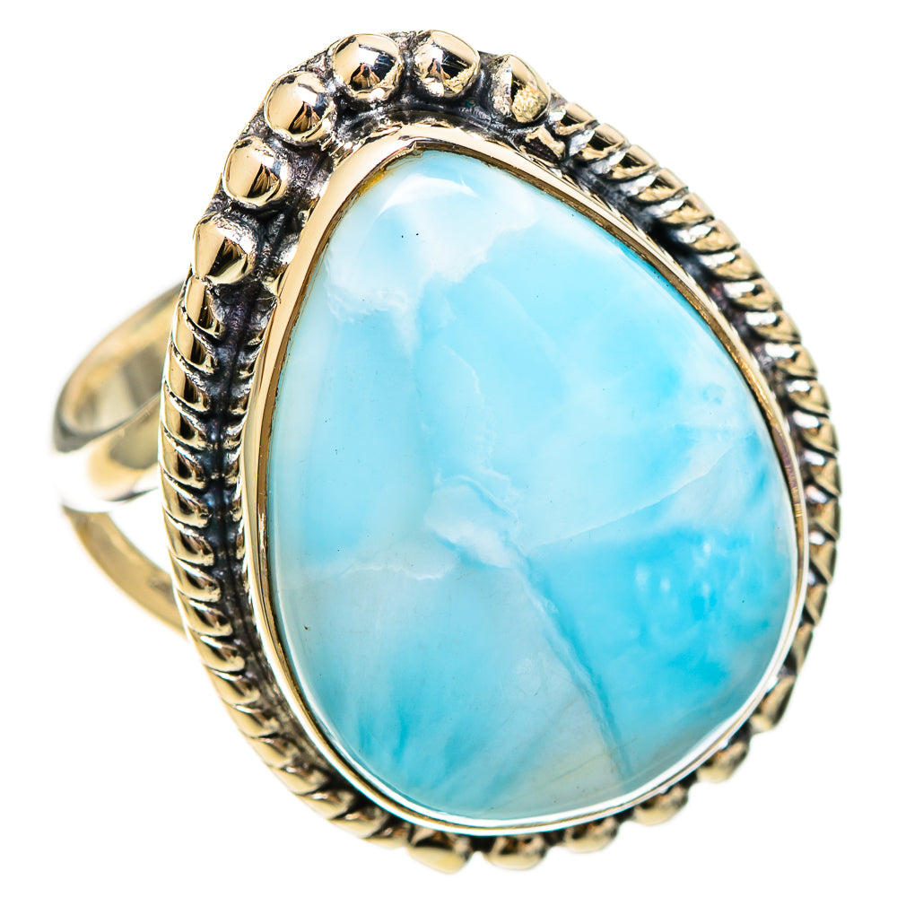 Larimar Rings handcrafted by Anasilvercos - RING109328 - Photo 2