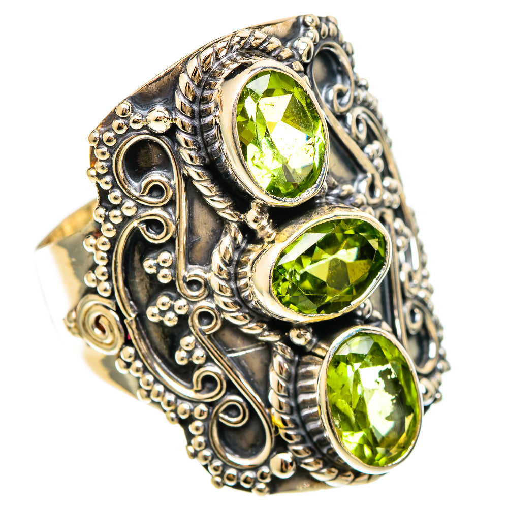 Peridot Rings handcrafted by Anasilvercos - RING109330 - Photo 2