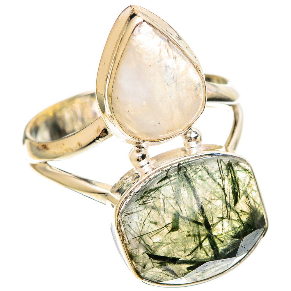 Tourmalinated Quartz Rings handcrafted by Anasilvercos - RING109341 - Photo 2
