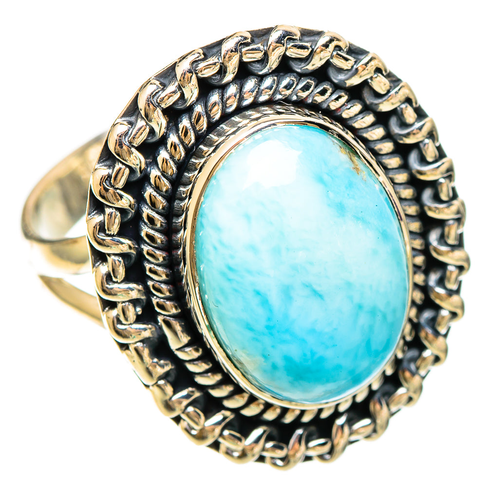 Larimar Rings handcrafted by Anasilvercos - RING109351 - Photo 2