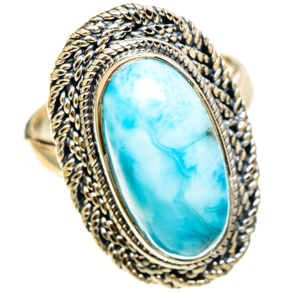 Larimar Rings handcrafted by Anasilvercos - RING109353 - Photo 2