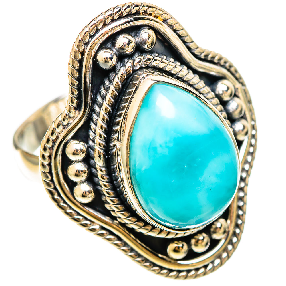 Larimar Rings handcrafted by Anasilvercos - RING109355 - Photo 2