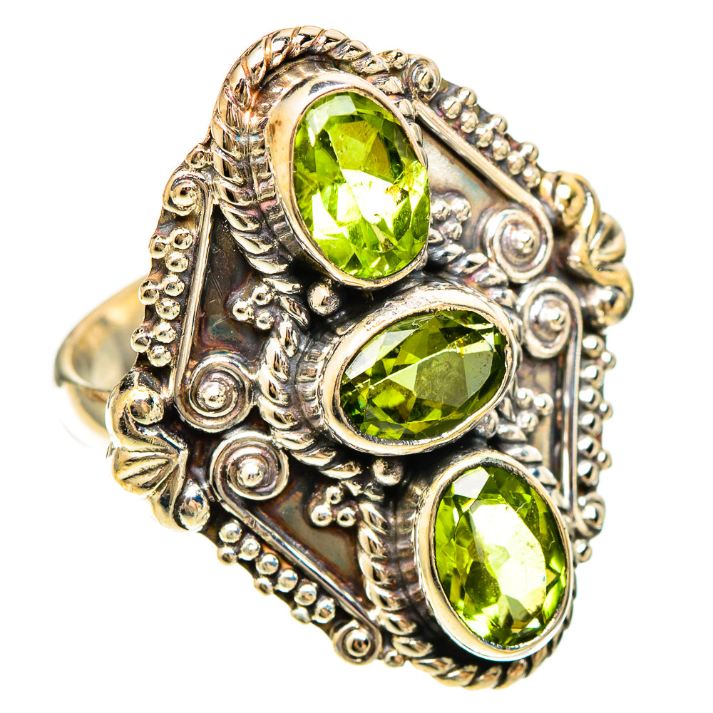 Peridot Rings handcrafted by Anasilvercos - RING109359 - Photo 2