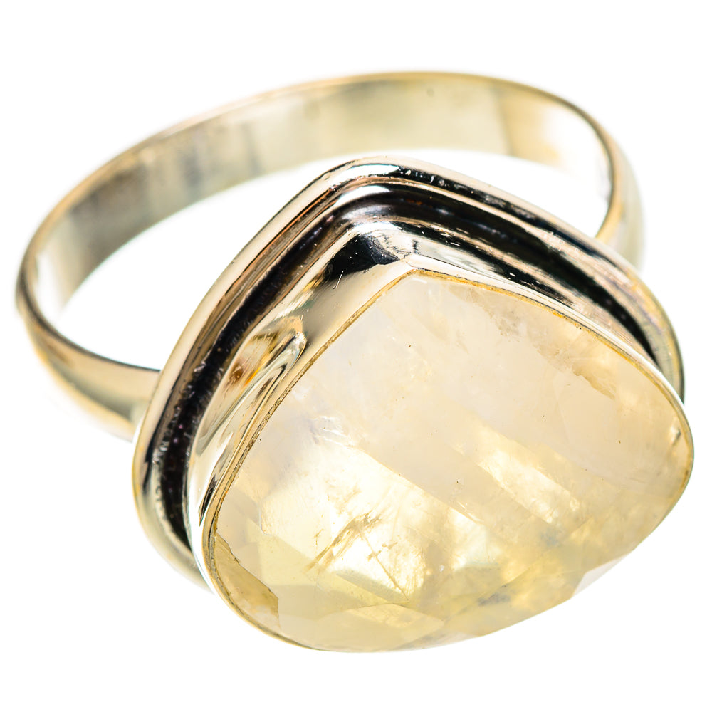 Rainbow Moonstone Rings handcrafted by Anasilvercos - RING109379 - Photo 2